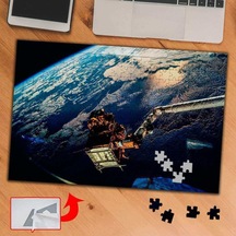 Dünyanın Çevresinde Uydu 240 Parça Puzzle Yapboz Tablo-441613