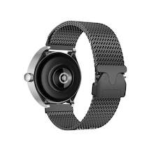 Kilifone - Huawei Watch Gt5 Pro 46mm 22mm Uyumlu - Kordon Titanyum Hasır Kordon - Krd-100 - Siyah-titanyum - T37470