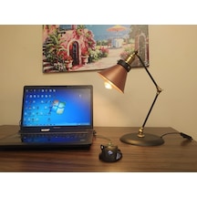 Mylights Vintage Akrobat Masa Lambası Okuma Lambası Rustik Myligh(537506027)