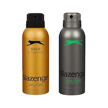 Slazenger Activesport Gold + Yeşil Erkek Sprey Deodorant 2 x 150 ML