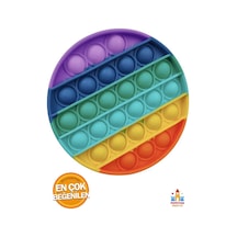 Gökkuşağı Daire Pop It Balon Patlatma Oyunu - Trend Çocuk Oyuncakları