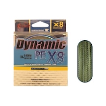 Captain Dynamic Soft Pe 8 Örgü Spin İp Misina 300mt Yeşil 0,22mm - Standart