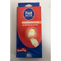 Foot Doctor Beş Delikli Nefes Alır Ayak Pedi 2'li
