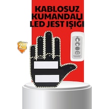 Uzaktan - 268 - Kumandalı Led Jest Işığı 3 Farklı - Edntrend - Hareket Modu RGB