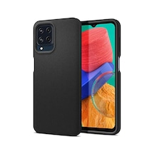 Samsung Galaxy M33 5g İle Uyumlu Kılıf Essential Sand Blast Back Matte Black - Acs04236 Diğer