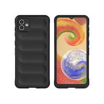 Samsung Galaxy A05 Kılıf Optimum Silikon - Siyah 0.2M-Çok Renkli