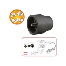 Pvc Pprc Tesisat Boru Paftası 25 Lik Mm Plastik Boru Kaynak Birleştirme Makinesi Paftası Yedeği 3/4