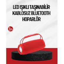 Ipx6 Su Geçirmez Bluetooth 5.1 Taşınabilir Hoparlör Çift 10w
