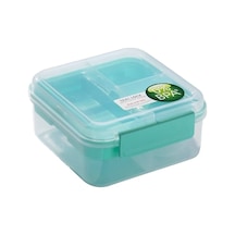 Mengtuo Mikrodalga Fırın Özel Izgara Taşınabilir Çift Katmanlı Öğle Yemeği Kutusu Yeşil 1250ml