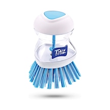 Titiz TP-110 Deterjan Hazneli Bulaşık Fırçası Mavi
