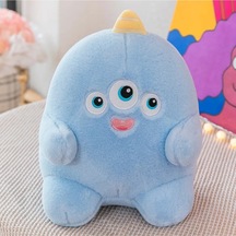 Küçük Canavarlar 20cm Peluş Oyuncak 1 Adet - Sevimli Uzaylılar Tüylü