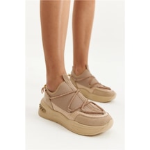 Prego (Park Moda) Poli Hafif Taban Kadın Günlük Spor Ayakkabı NUT Ten