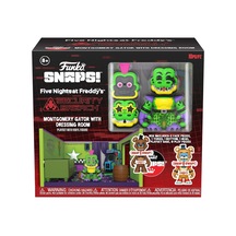 Funko Snaps : Freddy'de Beş Gece - Montgomery Timsahı Ve Giyinme Odası