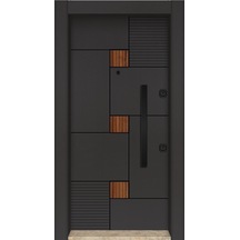 MONO ÇELİK KAPI  MN-1101 SOL Daire Giriş Kapısı, Çelik Kapı