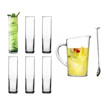 Paşabahçe Kokteyl Seti Uzun Bardak+sürahi+kaşık 8 Parça