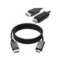 5M Displayport To Hdmi Erkek Kablo 5 Metre