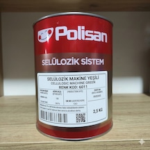 Polisan Selülozik Makine Yeşili Renk Kod:6011