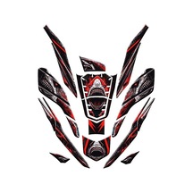 Gogo Tank Pad Full Set 023 Red Shark 26 Parça - Honda Pcx 2021-2024