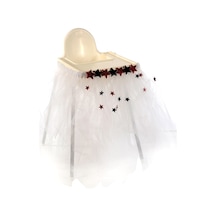 Mama Sandalyesi Tütü Etek. Kristal Tüllü. 10 M2. Beyaz