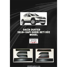 2018 Dacia Duster Düz Kapı Dodik Set 4 Prç.