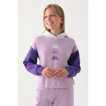 Kappa Lila Garnili Kol Detaylı Kapüşonlu Kız Çocuk Sweatshirt 5274-41910 Lila Kappa Lila Garnili Kol Detaylı Kapüşonlu Kız Çocuk Sweatshirt 5274-41910 Lila