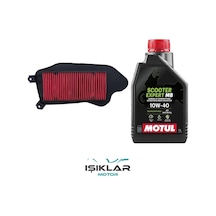 Honda Spacy 110 Motul Yağ Ve Hava Filtre Bakım Seti Bs0001