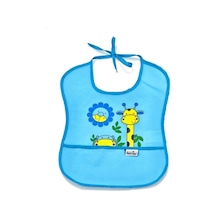 Nessiworld Poli Muşamba Küçük Mama Önlüğü 030 Mavi