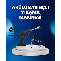 Kablosuz Taşınabilir Basınçlı Yıkama Tabancası Köpük Şişeli Lisinya