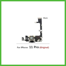 Vaveni Apple Uyumlu iPhone 11 Pro Full Şarj Soketi Siyah Arz