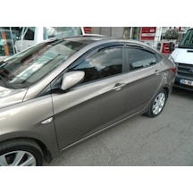 Hyundai Accent Blue Mugen Cam Rüzgarlığı Blue Cam Rüzgarlığı  4Lü