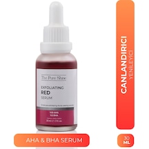 The Pure Shine Aha-Bha Canlandırıcı ve Eşitleyici Kırmızı Peeling Serum 30 ML