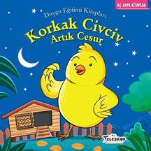Korkak Civciv Artık Cesur - Duygu Eğitim Kitapları - Dppq-757489