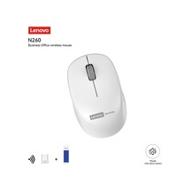 N260 Sessiz Kablosuz Mouse, 1200 Dpı, 20 Metre Menzil, Otomatik Kapanma Ve Uyku Modu, Nano Usb Alıcı Wireless Silent Mouse , 870042253 Beyaz