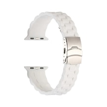 Kilifone -  Apple Uyumlu  Watch  Ultra 49mm - Kordon Silikon Strap Kayış Krd-72