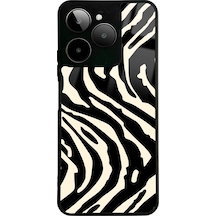 Gm Era 30 Zebra Tasarımlı Glossy Telefon Kılıfı Siyah