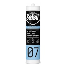 Selsil Akvaryum Silikonu Şeffaf 310 Ml 0001 Beyaz