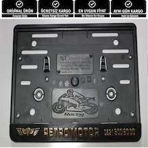 Retro Motor Özel Plakalık Mükemmel Tasarım Ve A