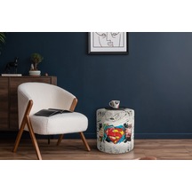 Bluehomeconcept Adawall Home Superman Puf