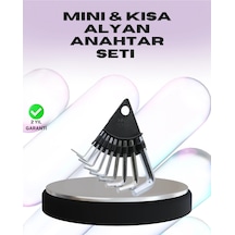 9 Parça Alyan Anahtar Seti Farklı Metrik Ölçü Pratik Taşıma 50424951