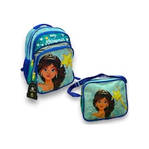 Sentor 3 Gözlü Beslenmeli İlkokul Çantası A.yeşil My Princess Ortapedik Sırt Destekli