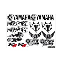 A5 Sticker 002 Tek Paket Çoklu Sticker Standart