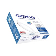 Noas 18W Sıva Altı Slim Led Panel 2 Adet Günışığı YL10-1801