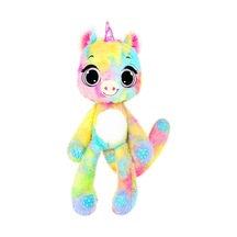Bubble Pops Raspberry Burst Unicorn: Kokusuyla Büyüleyen Şişme Peluş Unicorn