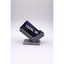 Kartvizitlik/kart Standı/kartvizit/masa Üstü Kartlık/kartlık/40-50 Adet Kapasiteli. Gri - 825424140 Gri