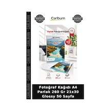 Özel Seri Fotoğraf Kağıdı A4 Parlak 260 Gr 21x30 Glossy 50 Sayfa Kırtasiye Foto Baskı Kağıt Çeşidi