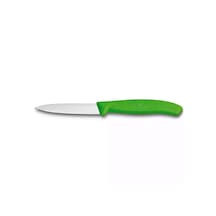 Victorinox 6.7606.l114 8cm Yeşil Düz Soyma Bıçağı