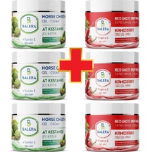 At Kestanesi Masaj Jeli + Selülit Jeli 500+500 Ml 6 Adet