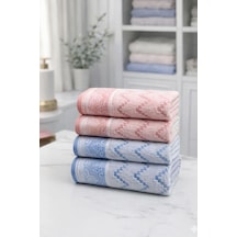Özdilek Juliette Best Set Hamam Takımı Mavi-pembe Çok Renkli