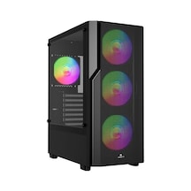 Gamebooster 650w 80+ Crux E650b Jbst-gbe650b Gamıng Mıd-tower Pc Kasası