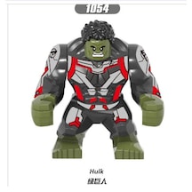 1pc Avengers Hulk Minifigure Küçük Parçacık Bebek Modeli Çocuk Yapı Taşı Oyuncak